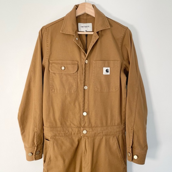 Carhartt WIP Tara Women's Coveralls One-Piece Jumpsuit Boiler Suit Hamilton XS - Picture 4 of 16